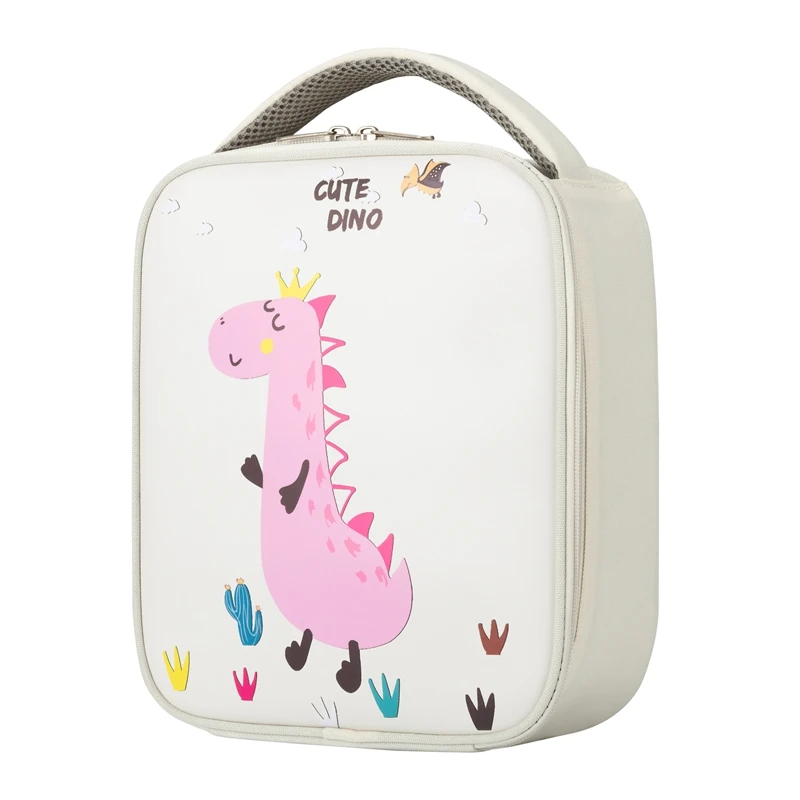 Heopono Easy Clean High Quality Material Picnic School Waterproof Simple Elegant Best Portable Cooler Bag Reusable Lunch Bags