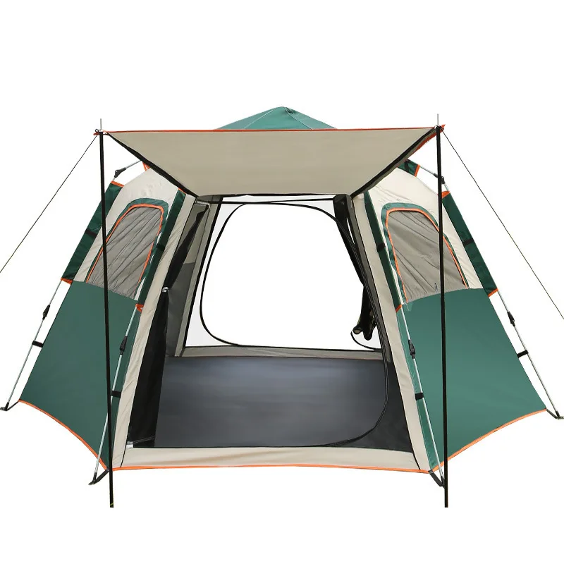 Waterproof Extra Large Space Tents Portable Family Tent 4-5 Person Outdoor Camping Tent