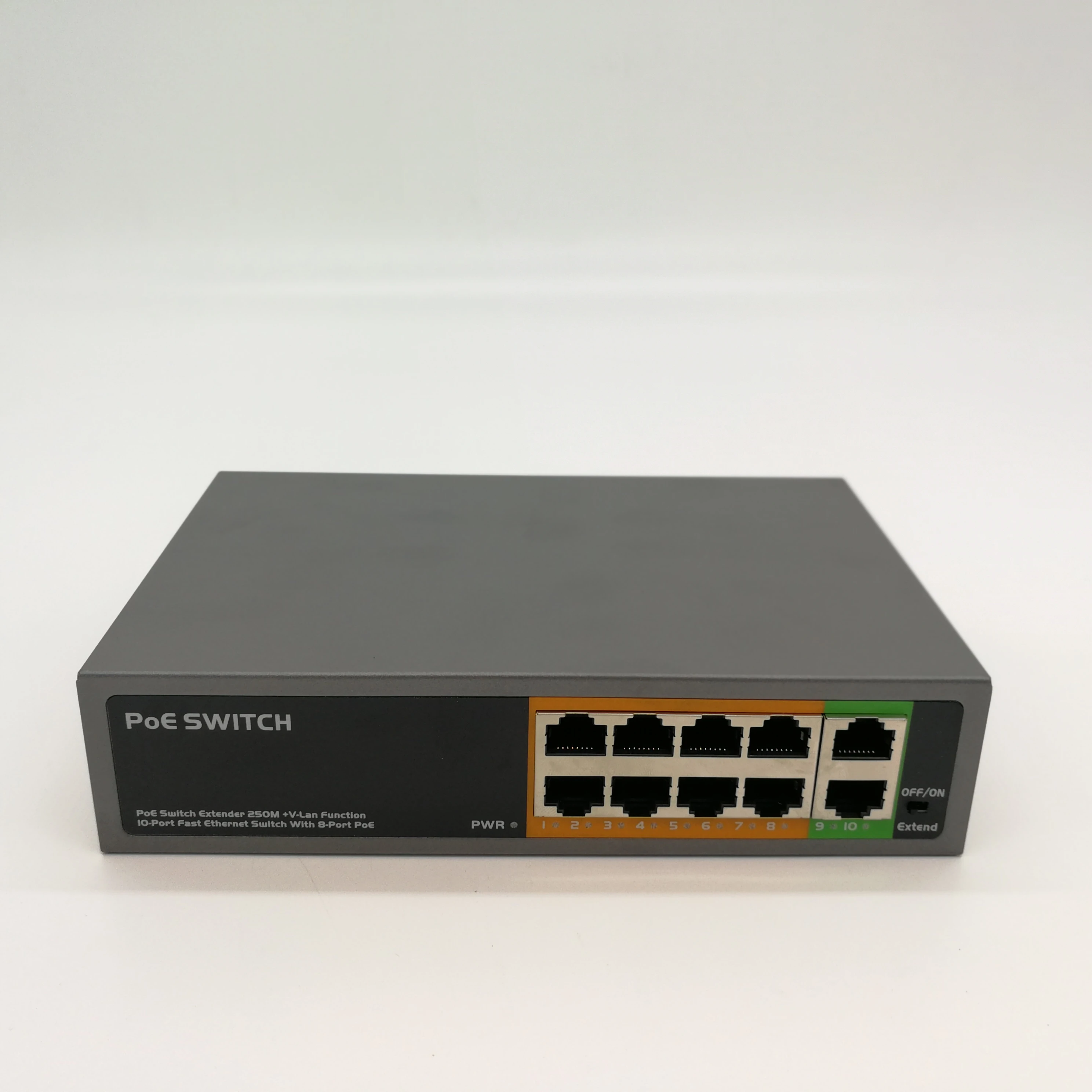 8CH PoE коммутатор 8-портовый ethernet для