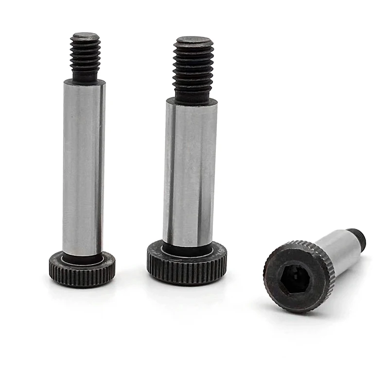 Class 9.8 28~37HRC SCM435 LMSB Knurling Head Hex Socket High Precision Stripper Screws Shoulder Bolt