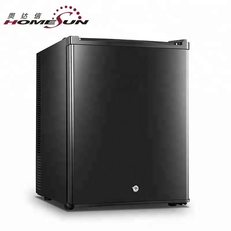 HOMESUN custom hotel thermoelectric mini bar 0db, minibar for hotel no freon, hotel refrigerator 40 l