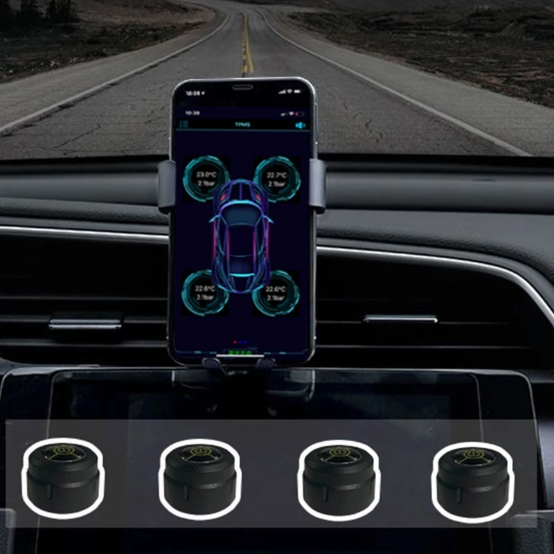 Система контроля давления в шинах, беспроводная совместимая с BT система контроля давления в шинах