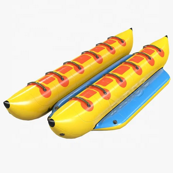 Water extreme sports game Pvc 10 person inflatable flying Fish Banana Boat