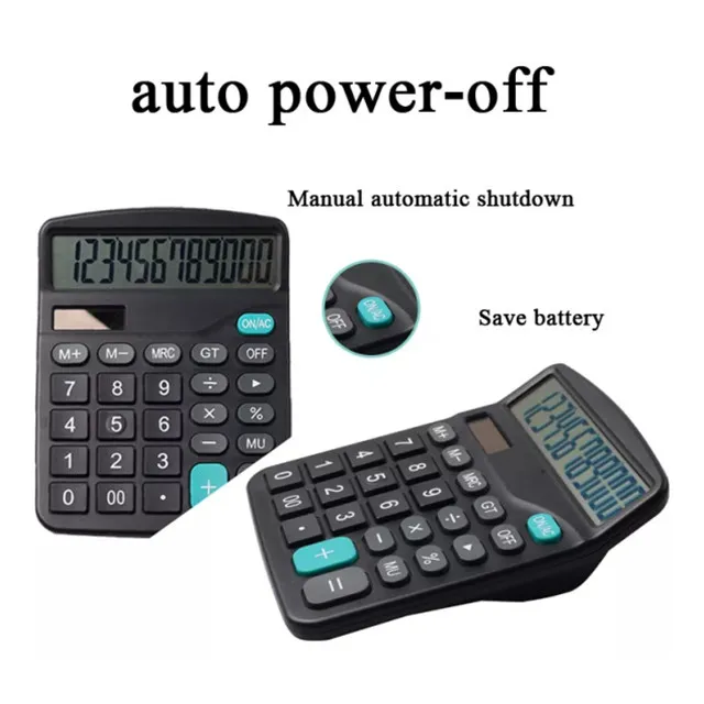 Wholesale price office desktop business calculadora 12 digits financial calculator with large lcd