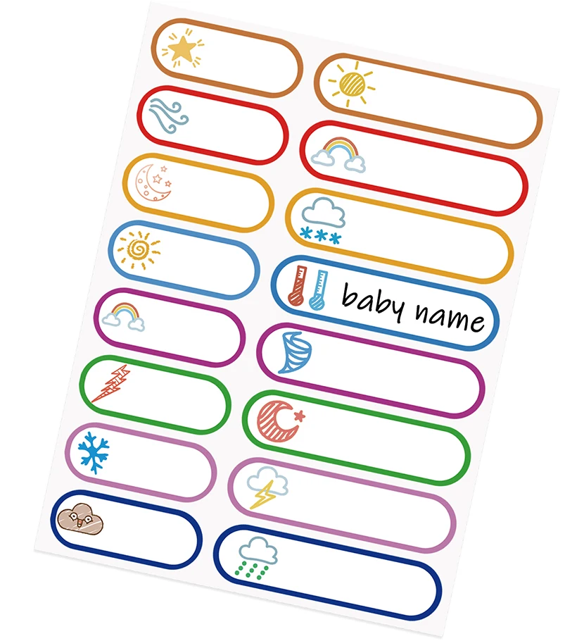 KDG sticker custom coated thermal paper labels in roll sticker paper printed self adhesive label vinyl sticker logo label