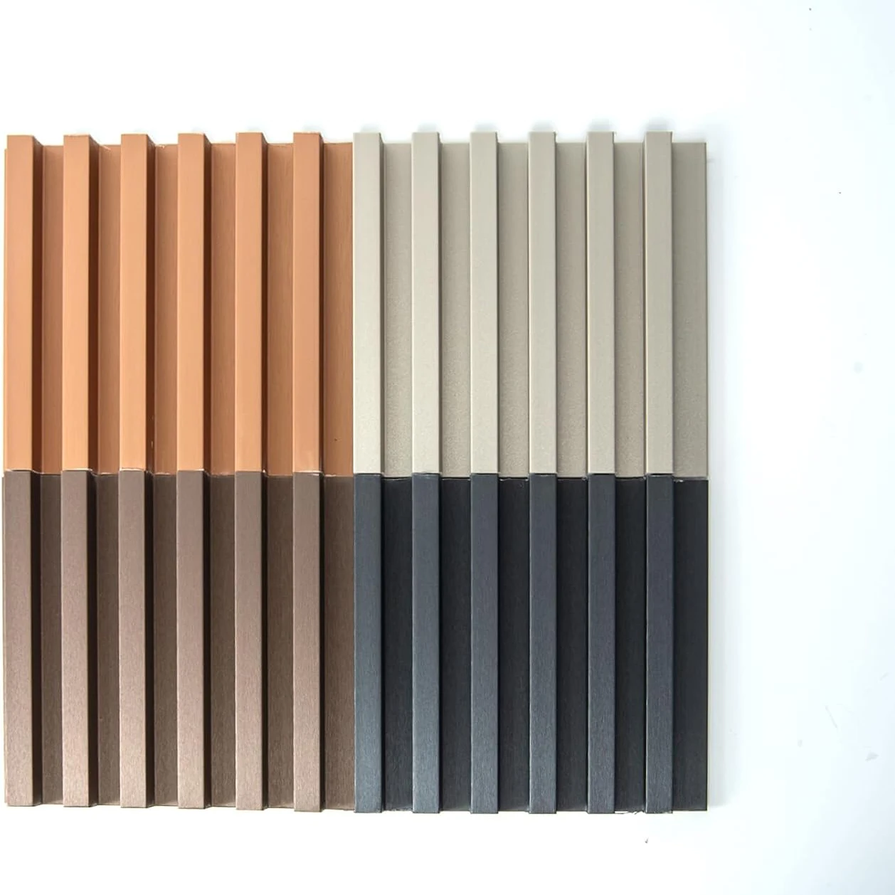 Best Selling Custom Pattern WPC Cladding Wall Panel Fluted Wall Panel for Indoor Decoration