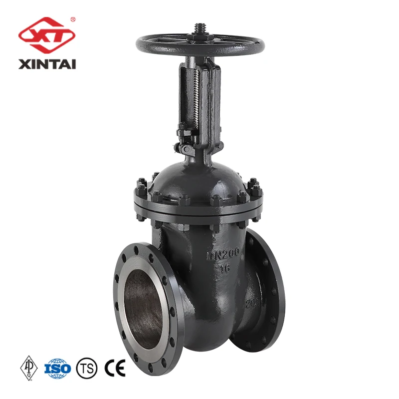 
Cocnnect the flowing medium GOST Gate valve Z41H-16C DN200 Structure length can be customized Made in China 