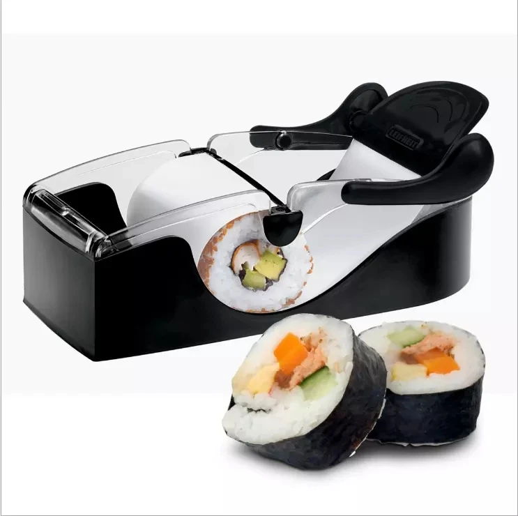 Wholesales DIY Mold Vegetable Meat Automatic Rolling Tool Sushi Magic Roller Maker Easy Sushi Making Machine Kitchen Gadget
