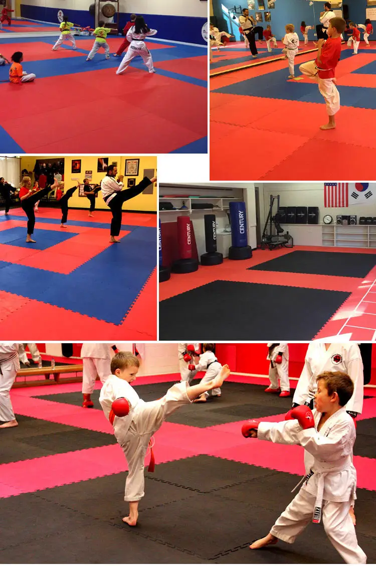 Горячая Распродажа спортивное оборудование Aikido блокирующий Коврик-пазл из ЭВА пенопластовые коврики татами для тренажерного зала и домашнего