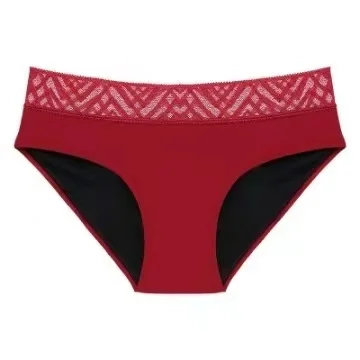 Manufacturer  Underwear Menstrual Women High Waist Panties Period 4 Layers Colorful Bamboo Menstruales