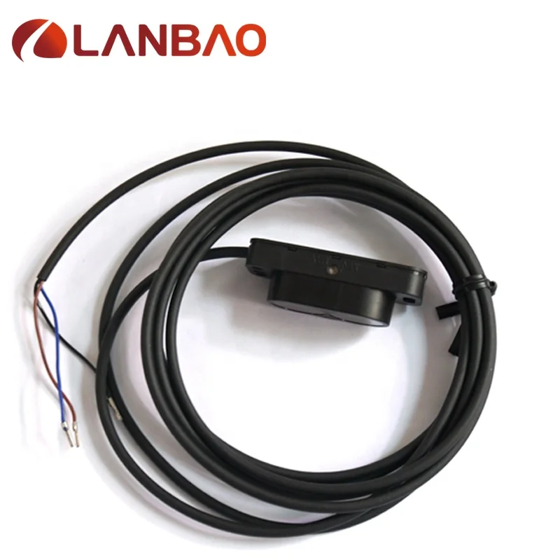 LANBAO diffuse reflection photoelectric sensor PNP NO 12-24V DC 2m detection distance adjustable proximity switch