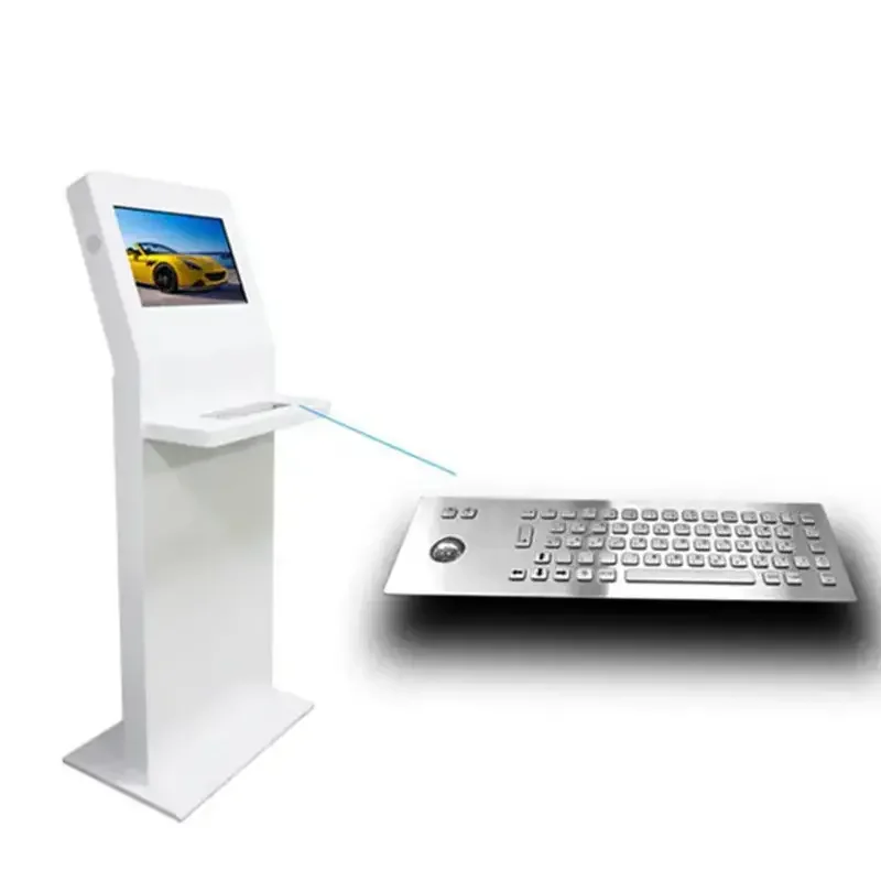 Touch Screen Digital Kiosk Indoor/Outdoor Advertising Photo Kiosk Machine PC WIFI Camera SDK Function