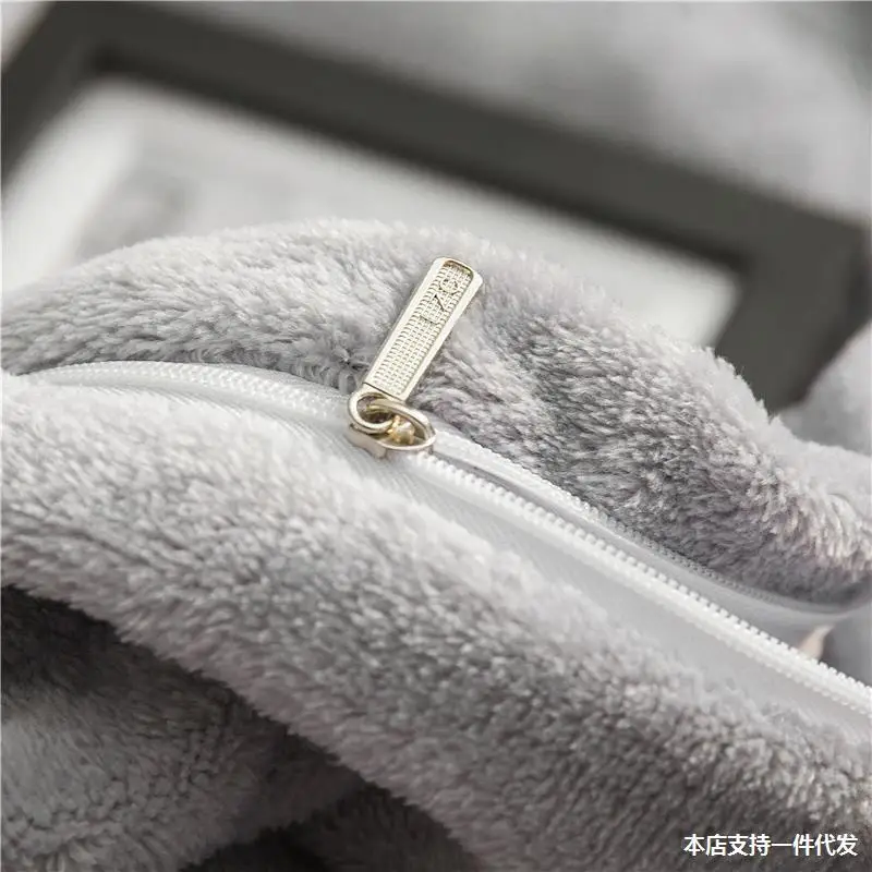 Warm Cozy Flannel Bed sheets set Soft  bed sheet Fleece bedding set For Home