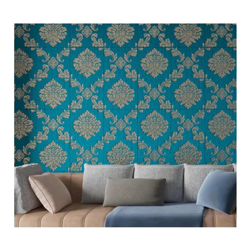 Home Decorative Materials Waterproof Soft Anti Collision Cheap Price Foam Wall Sticker Self-adhesive 3d Wallpaper For Kids