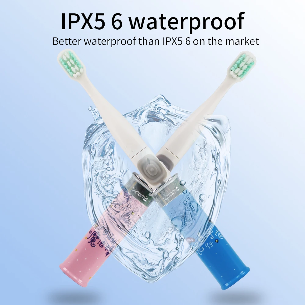 Электрическая зубная щетка с питанием от батареи