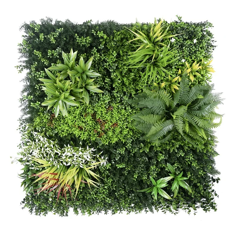 Vertical Plant Wall Indoor Decoration Artificial Greenery Grass Wall Backdrop Decoration