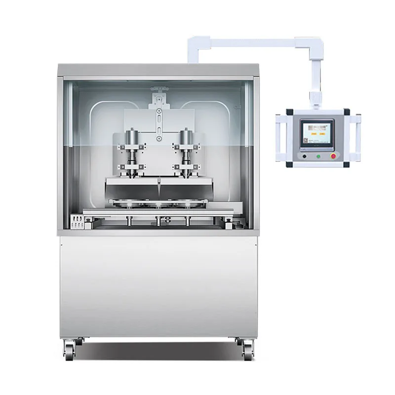 Bakery Commercial Electric Automatic Ultrasonic Cake Topper Cutter Slicer Set Cutting Machine