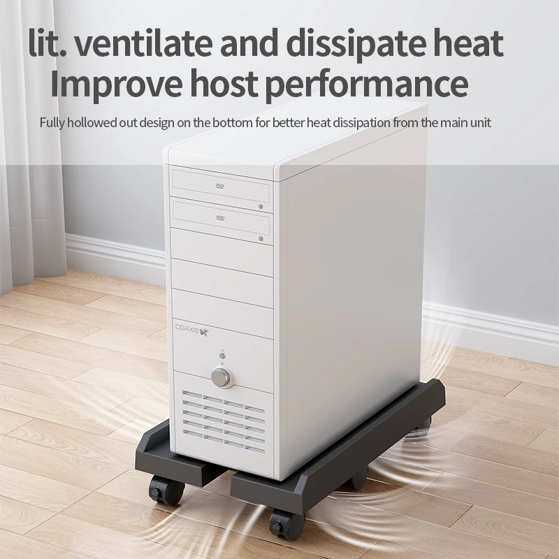 067-C10 Portable Convenient Extendable CPU Bracket Cooling Stand Laptops Made Durable Aluminum Alloy Silicon Available