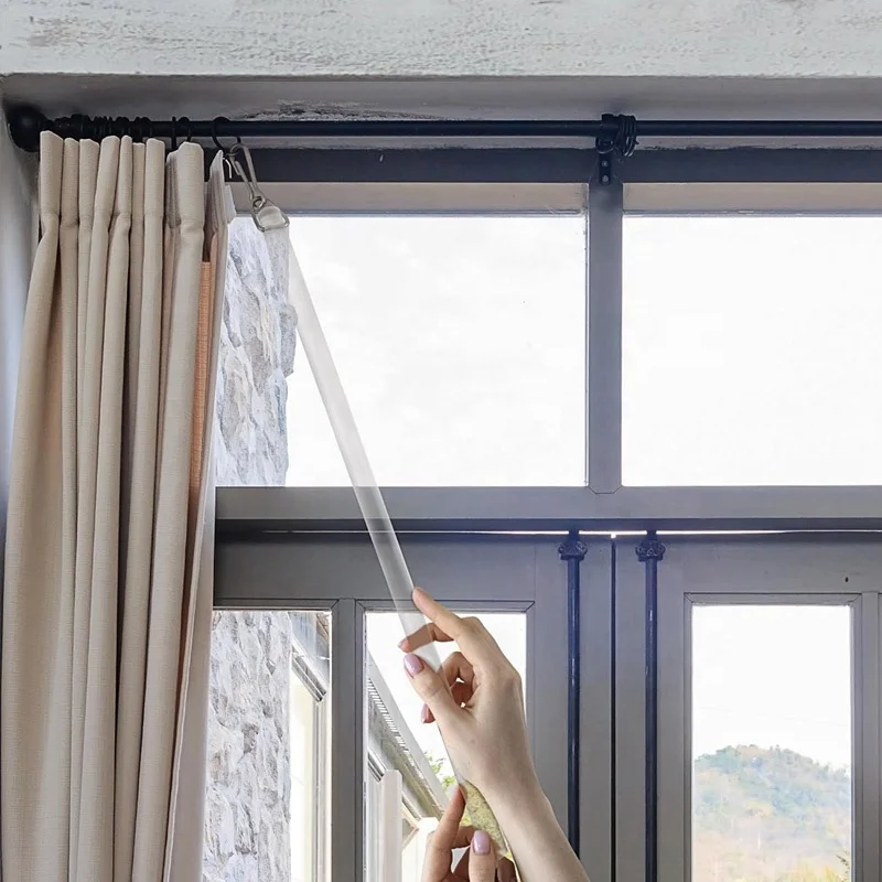 Acrylic Drapery  Wand Clear Curtain baton wholesale