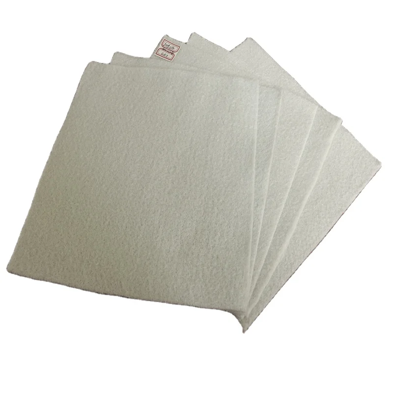 Pp/pet Polyester Short Fiber Nonwoven Needle Punch Geotextile For Highway/Road Construction