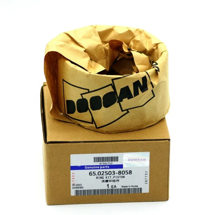 Запчасти Doosan DB58 детали двигателя поршневое кольцо Для запчастей экскаватора