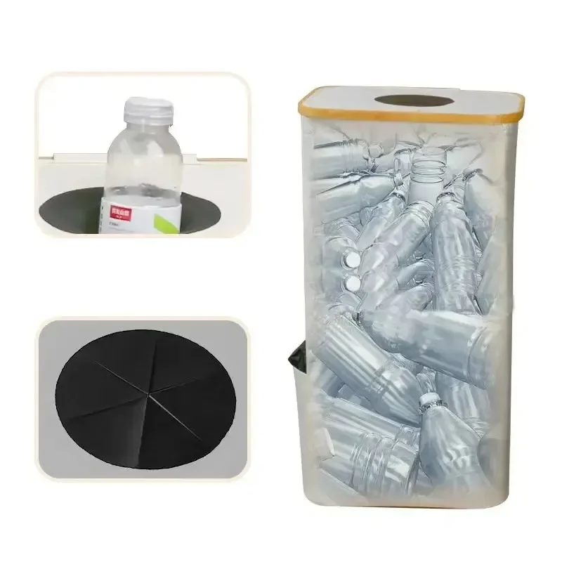 Returnable Bottle Bin for Collecting Empties and Glass Waste Storage for Deposit Bottles laundry basket