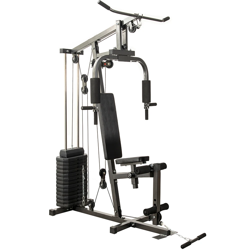 Factory Kraftstation Sports Strength Trainer Home Gym 45kg Muscle Machine With Seat Height Adjustable