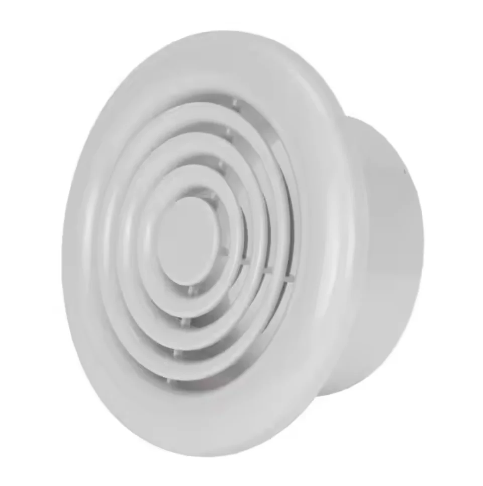 Custom Wholesale Square Ceiling Mounted Extractor Air Fan with Humidity Sensor Automatic Ventilation Fans