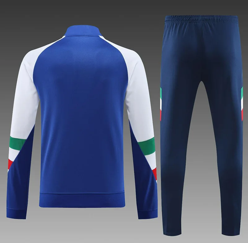 Euros 2024 Accessories OEM Vintage Style Italy Retro Soccer Football Jersey Training TrackSuit