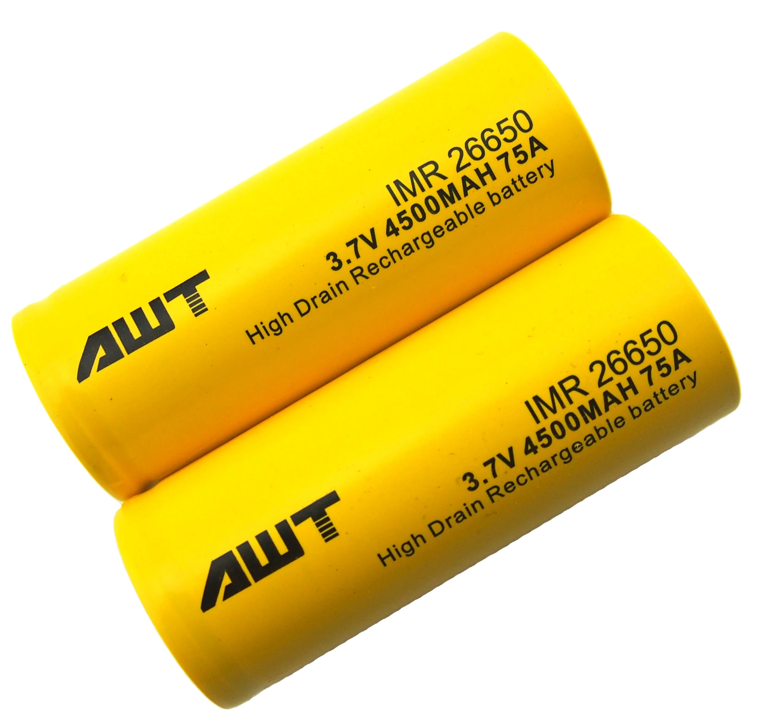 AWT 26650 3.7v 75A 4500mAh 14.4 v battery motorcycle batteries price battery 6v 200ah for home appliance power tool