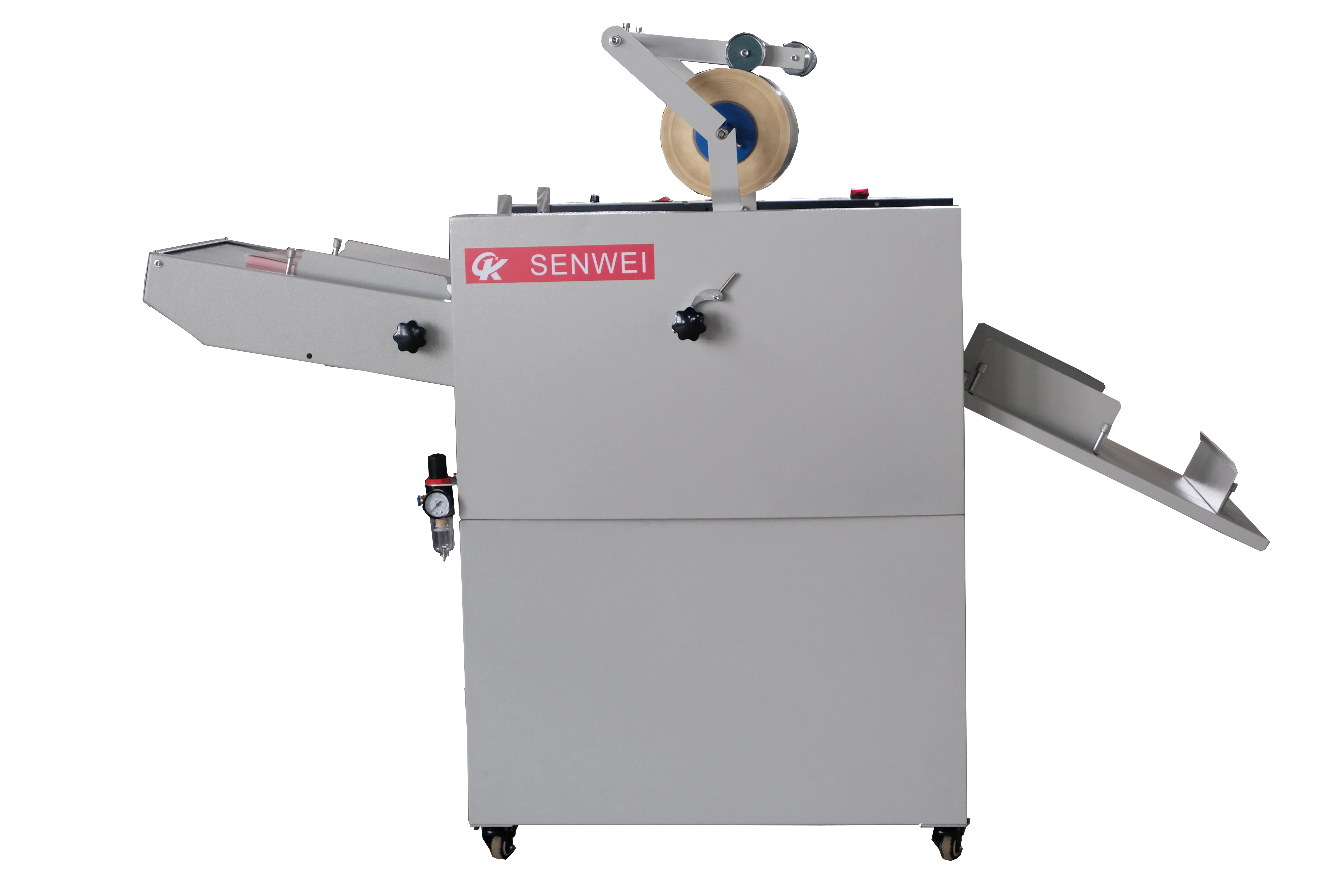 SMFM-390E 370mm digital fully automatic hot roll thermal laminating machine can double sides paper laminator