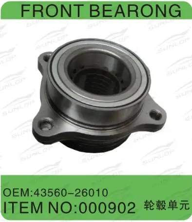 Запчасти для автомобильной системы шасси #902 передний подшипник 43560-26010 hiace 1994-2002 аксессуары пригородного фургона Hiace