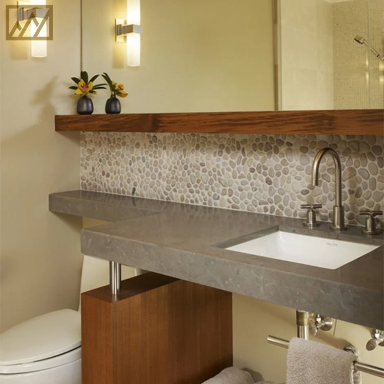 Factory Wholesale Custom French Blue Limestone Natural Stone Countertop Wall Decoration Building Marble For Floor