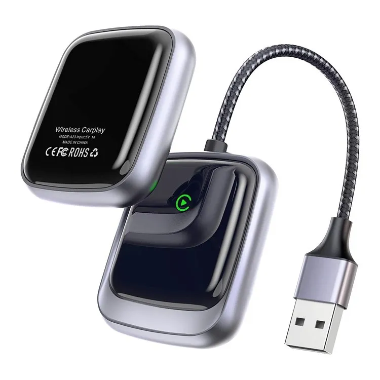 A23 USB / Tpye-C штекер с проводным подключением к беспроводной Carplay и Android Auto Box WiFi Bluetooth автомобильный адаптер Carplay