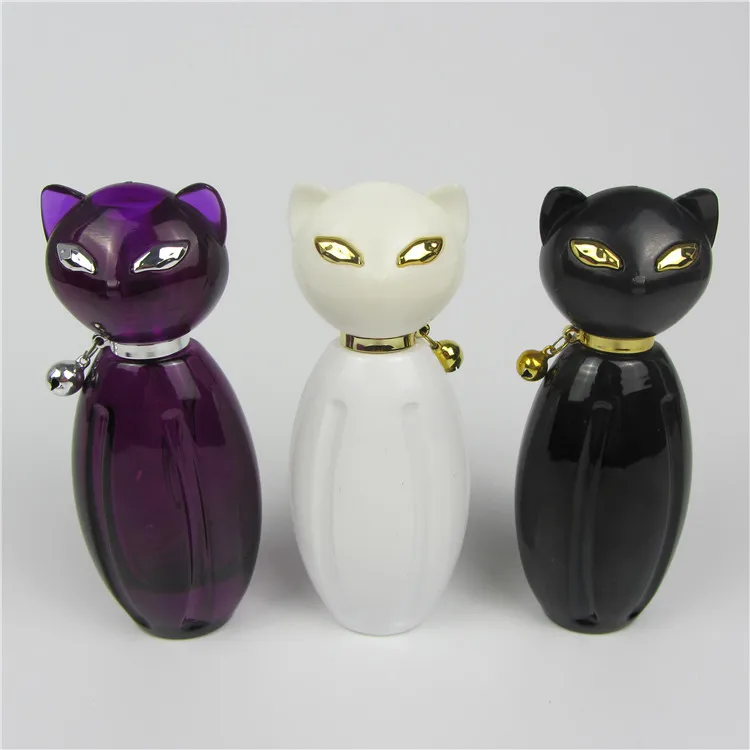 Good quality cat shaped egyptian glass perfume bottle for wholesales