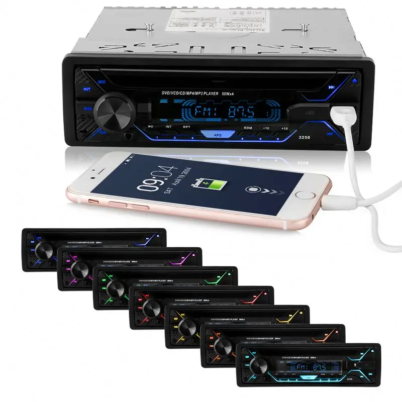  Съемная панель 1 Din deck less USB/TF Авто-радио автомобильный