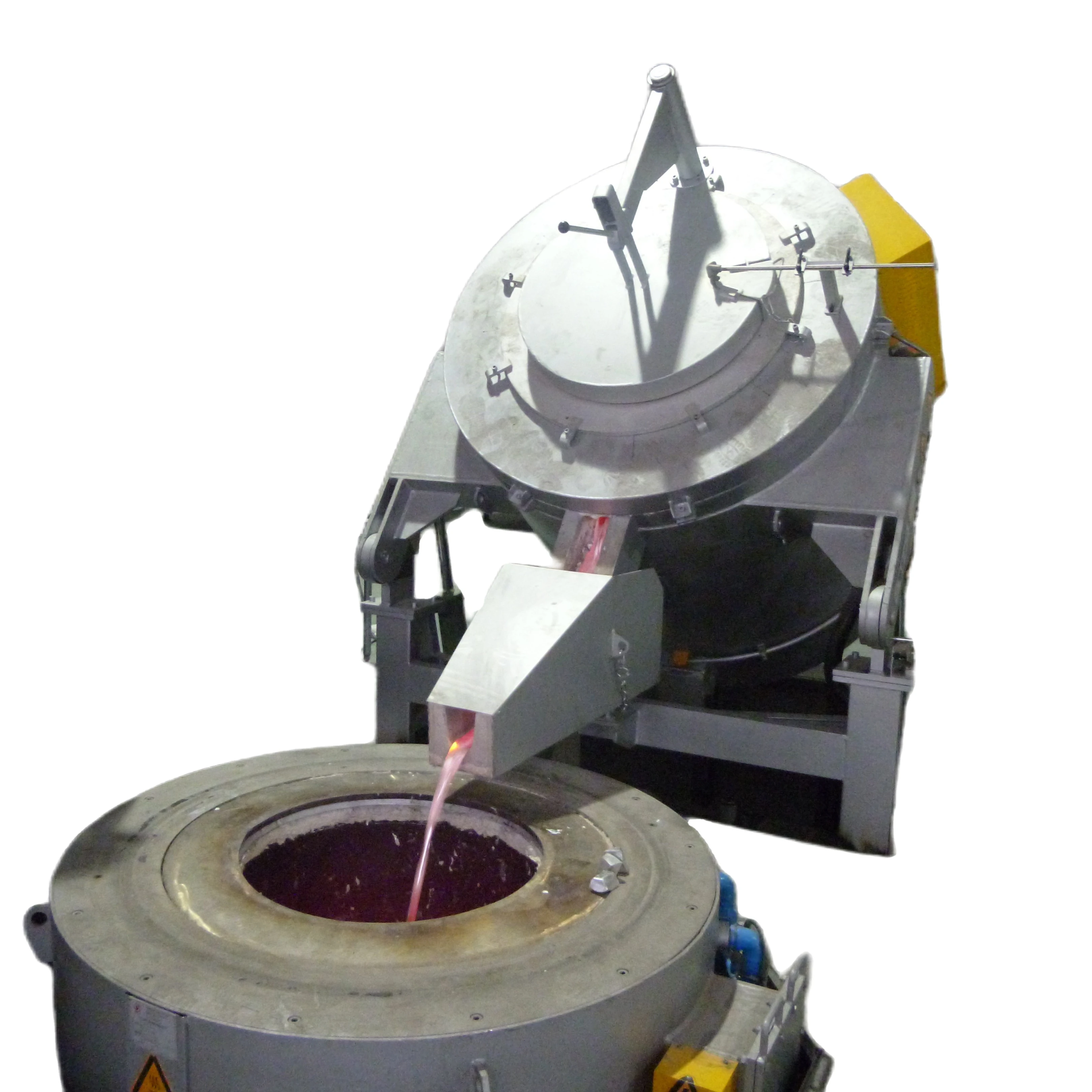 10 tons Gas Burner Aluminum Melting Furnace Induction Furnace For Aluminum And Cooper Melting For Recycling