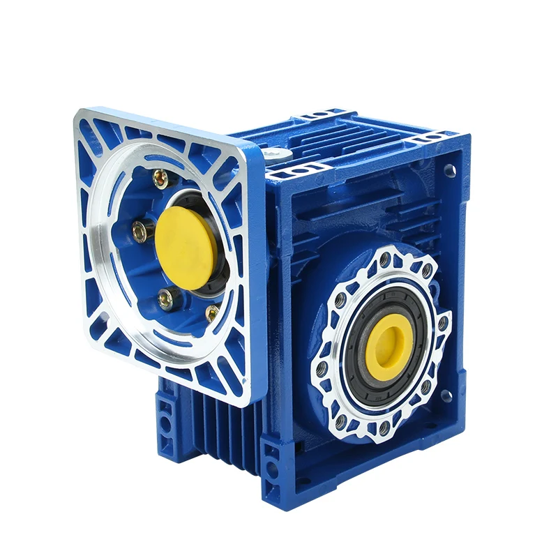 High Quality 1:5 Ratio  Geared Motors Speed NMRV Series Helical Worm Gear Reducer 1:10 Ratio Gearbox