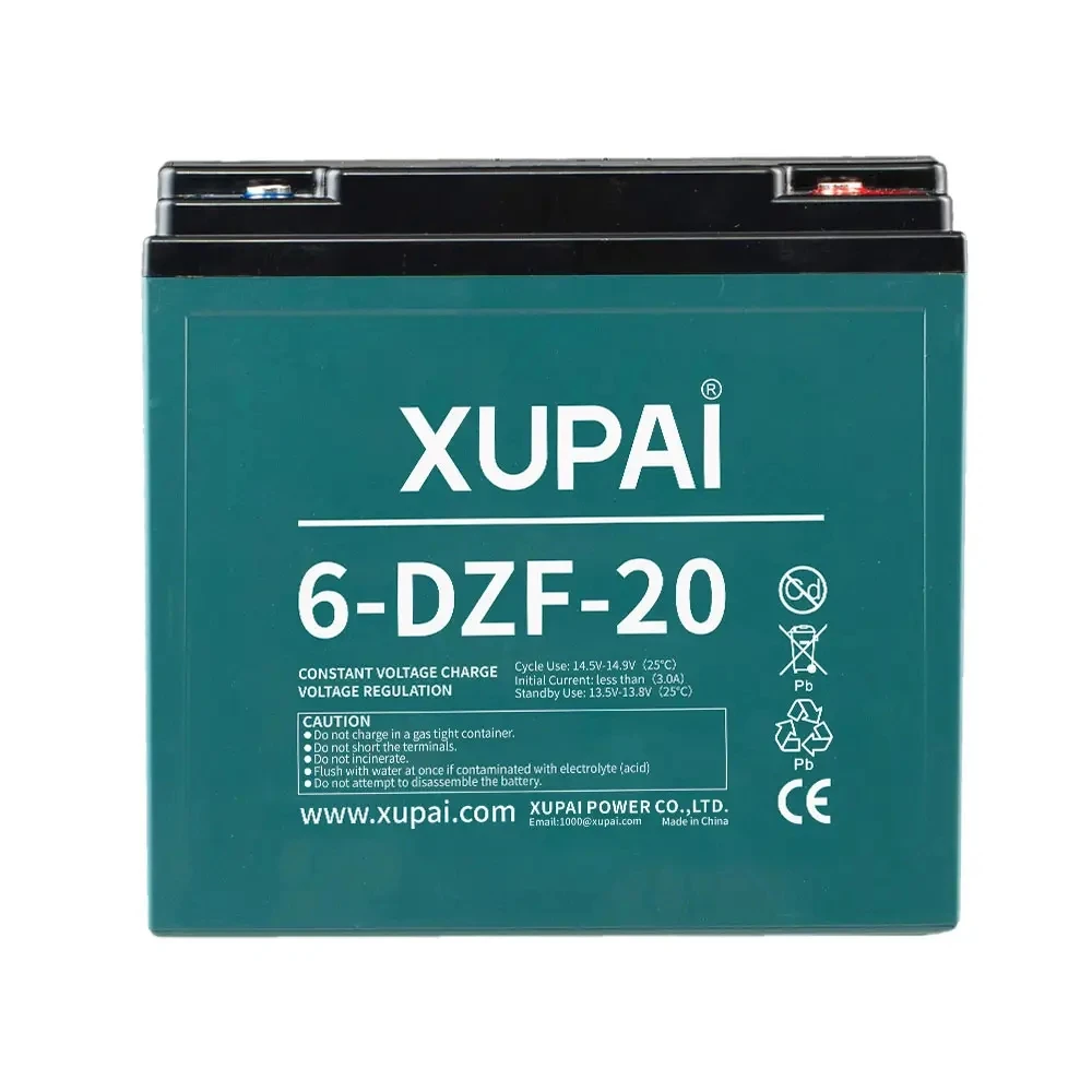 6-DZM-20 12V 20AH Rechargeable Battery for E-Bike E-Motor ATV & Electric Scooter for Consumer Electronics