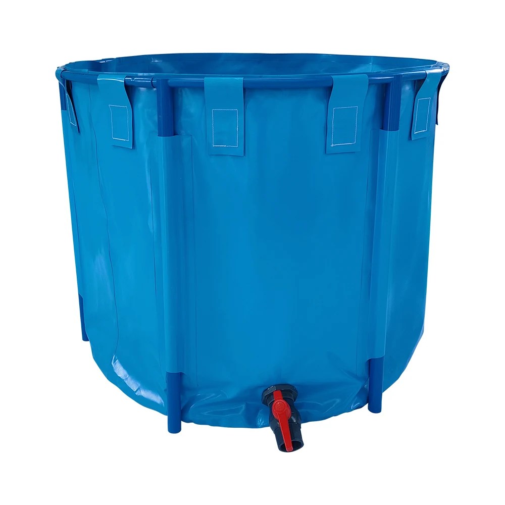 Factory PVC Pool Outdoor Above Ground Fish Pool Farming Fish Pond Tarpaulin Shrimp Pool Water Storage Container Pool