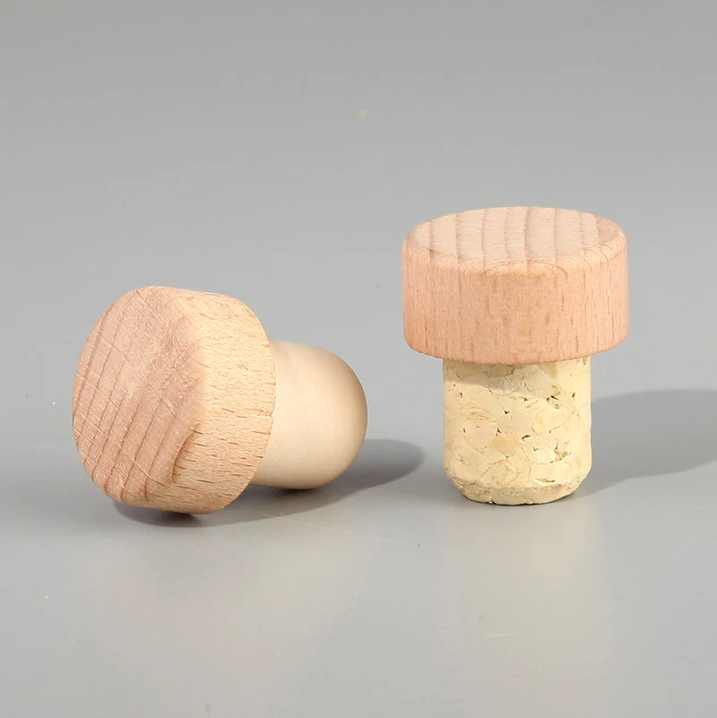 Print logo T-shape 28mm alcohol tequila vodka gin glass bottle Non-refillable cap closures pvc liquor bottle cap