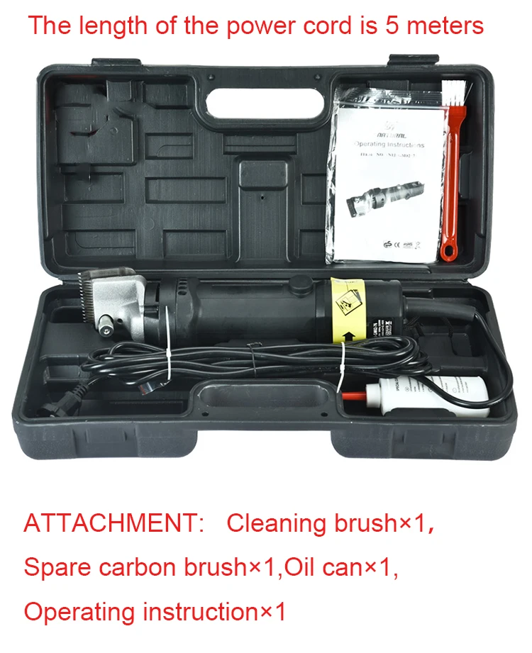 220V Sales electric horse hair clippers used for grazing animals on a farm