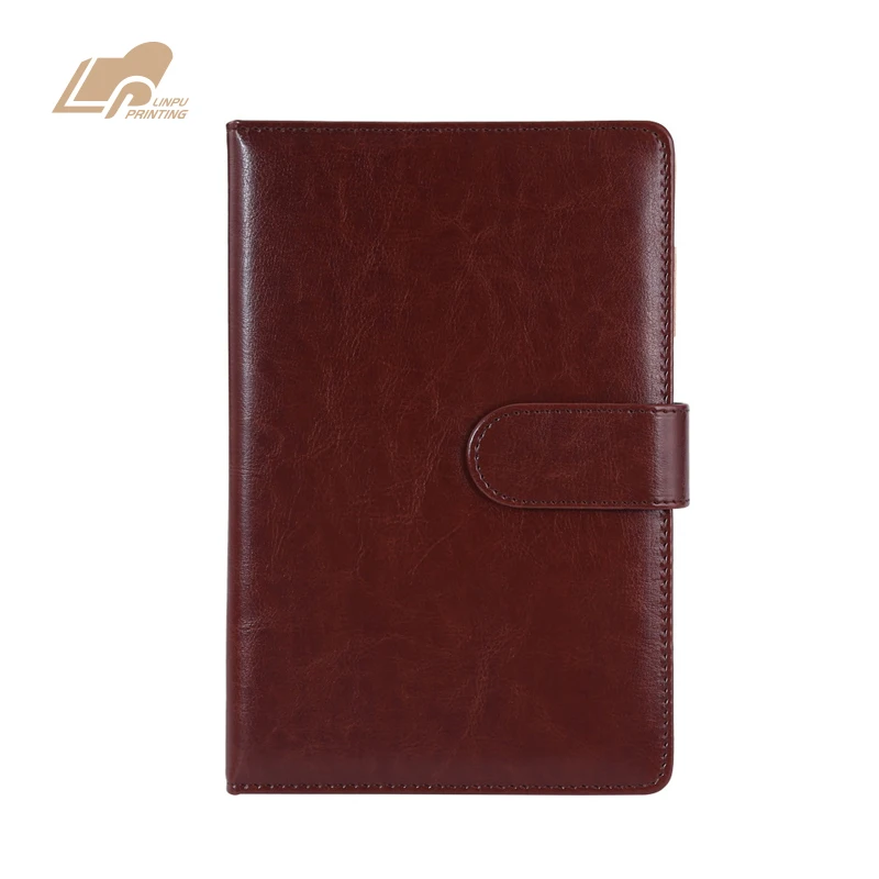 custom leather cover A4 A5 notebook high quality journal diary planner
