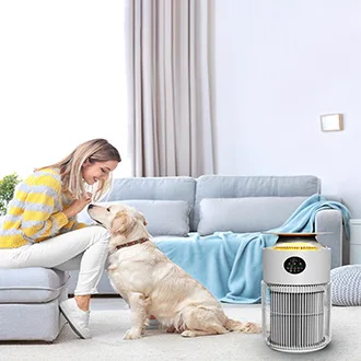 New Arrival Pet Air Purifier, HEPA Filter Air Cleaner for Pet Hair & Odor