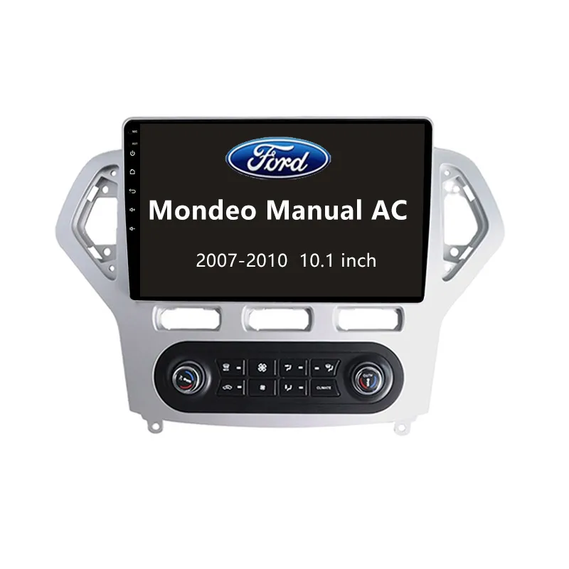 8-Core Android Vehicle multimedia GPS Navigation for 10.1 IPS Screen Ford Mondeo AUTO AC 2007 2008 2009 2010 Car dvd Player