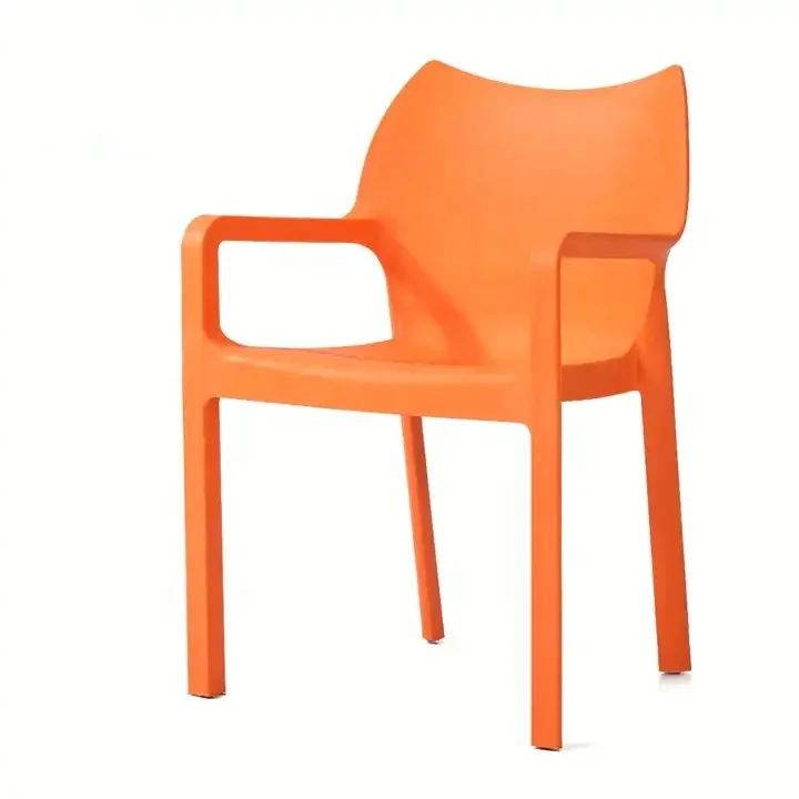 XY Best Plastic Arm Chair Stacking Outdoor/Indoor Dining Chair - Modern Design - DC-671 Outdoor Chair Waterproof Chilling