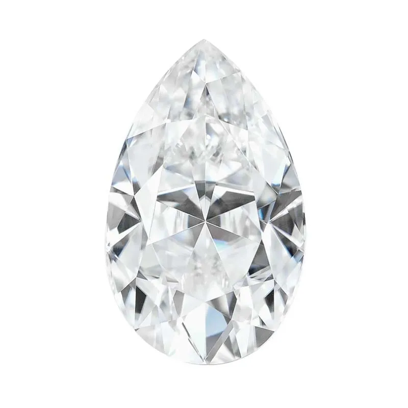 7Carat Top Quality Pear Shape Moissanite Loose Jewelry Moissanite Diamond  White D Color Excellent Pear Cut For Jewelry Making