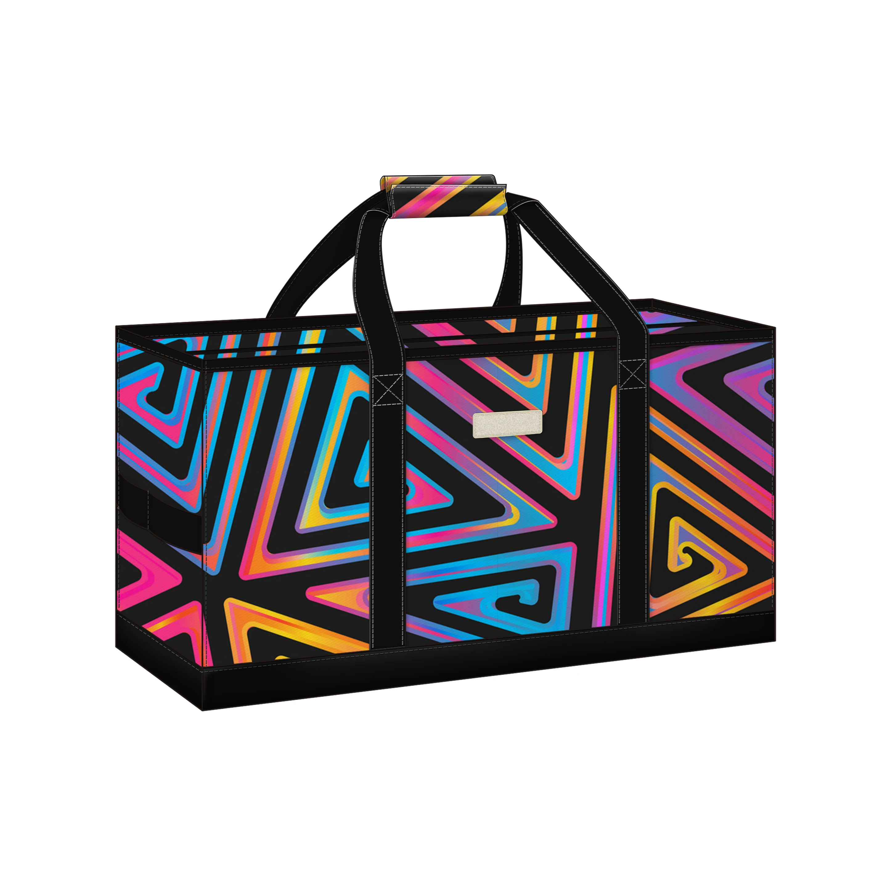 wholesale Large Capacity Canvas Big Tote Bag Printed Logo Beach Tote Bag