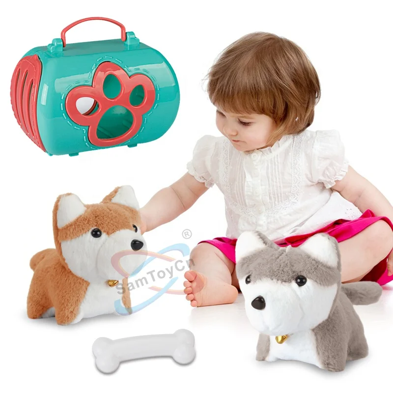 Набор игрушечных плюшевых животных