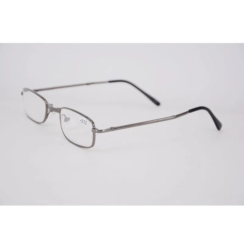  Wholesale Low price AC Lens Foldable Metal Frame Reading Glasses Women